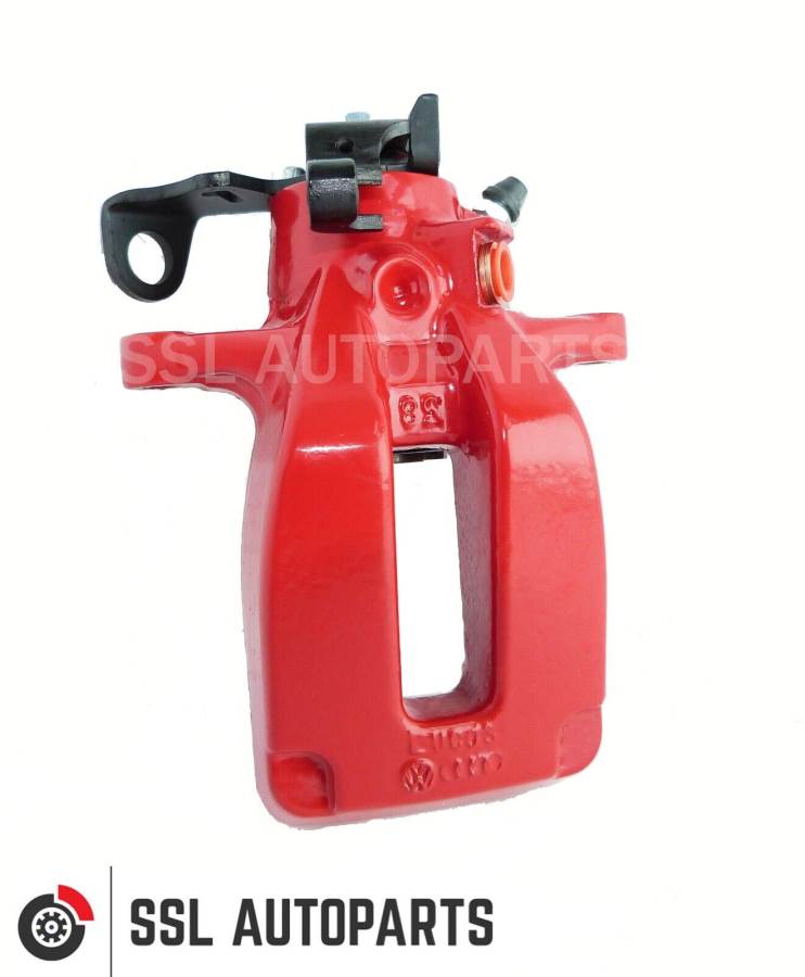Golf R Rear Calipers VW Golf MK4 R32 Red Rear Remanufactured Brake Calipers 3.2 VR6 2002 to ...